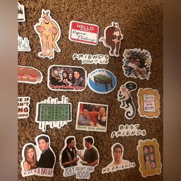 Amazon Friends TV Show Sticker Collection - Picture 3 of 3